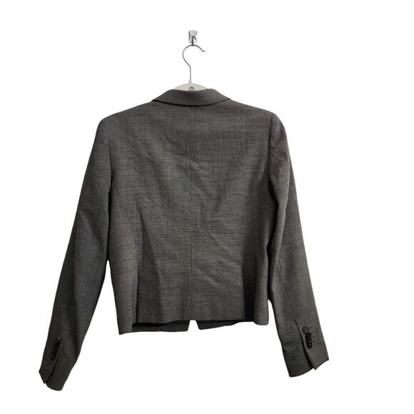 Brooks Brothers Blazer Womens 6P 6 Petite Gray‎ Stellita Fit Italian Wool Jacket - Picture 6 of 8